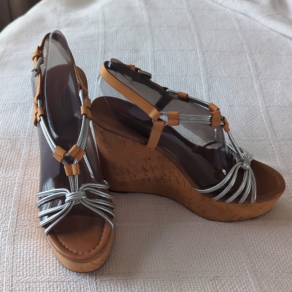 Women's Coach platform sandals